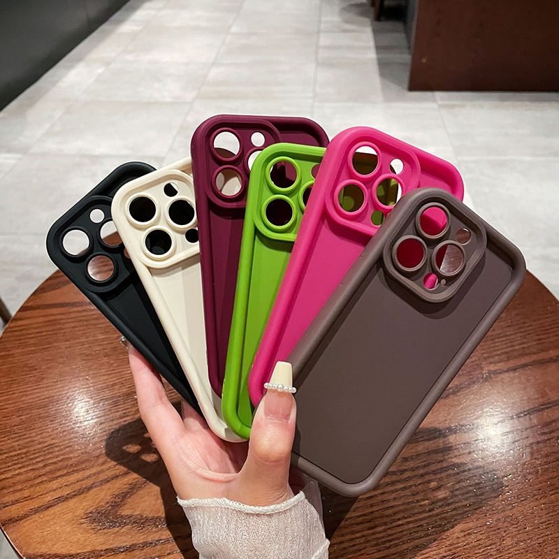 Coque de téléphone en TPU colorée