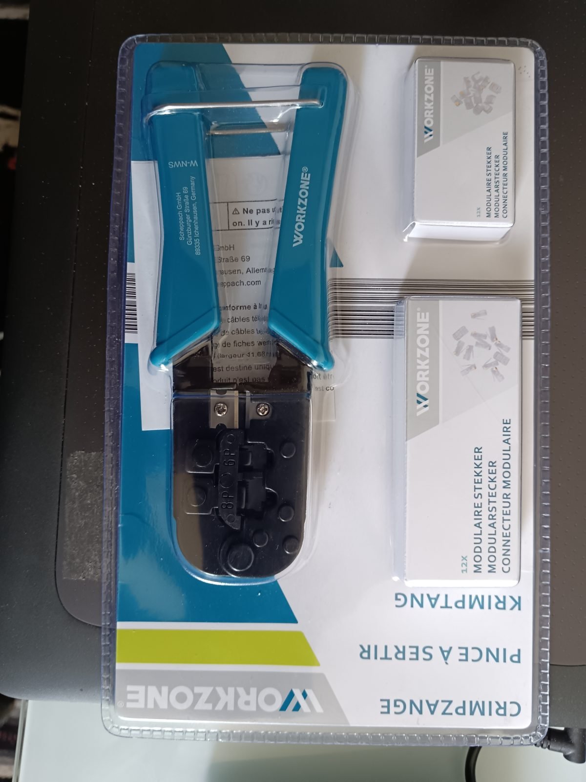 Pince à servir RJ45